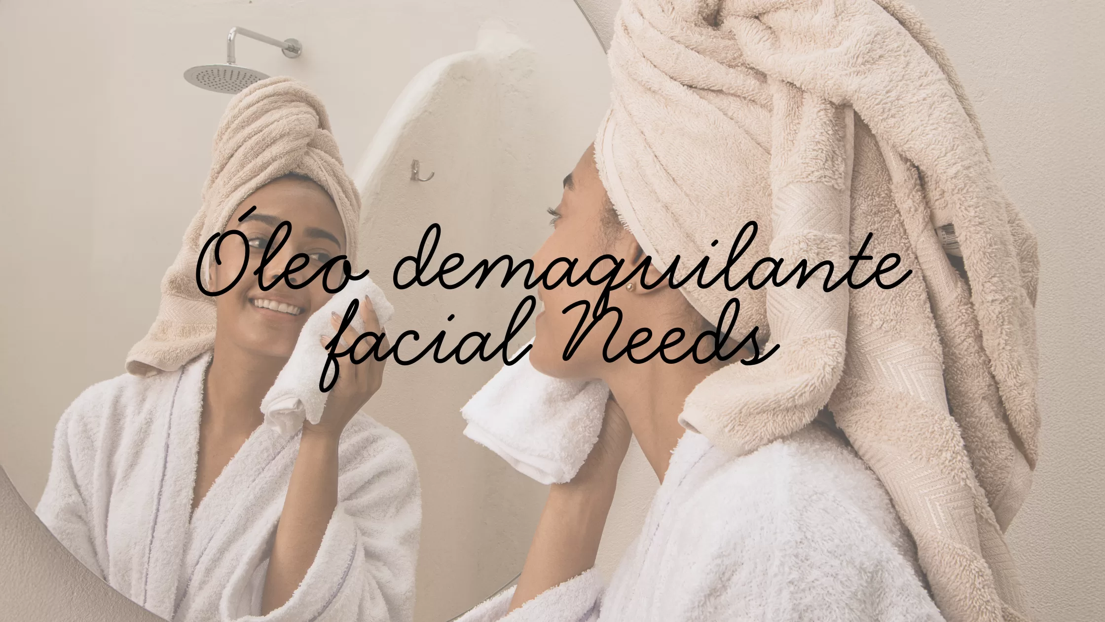 Óleo demaquilante facial Needs