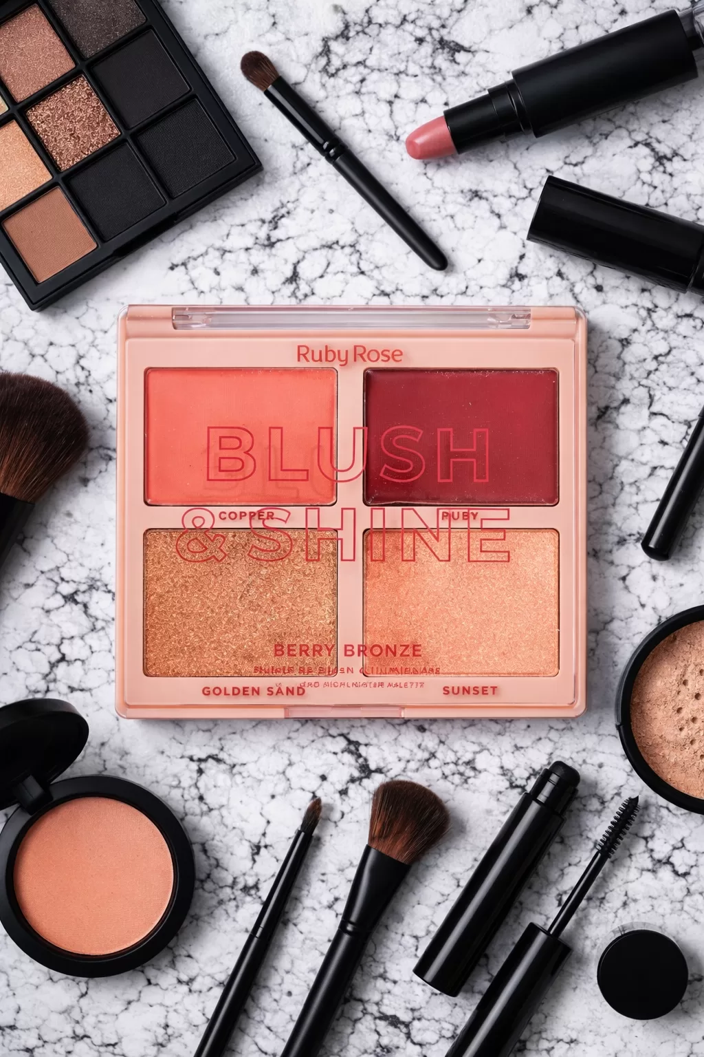 O dupe perfeito? Tudo sobre a paleta Berry Bronze da Ruby Rose