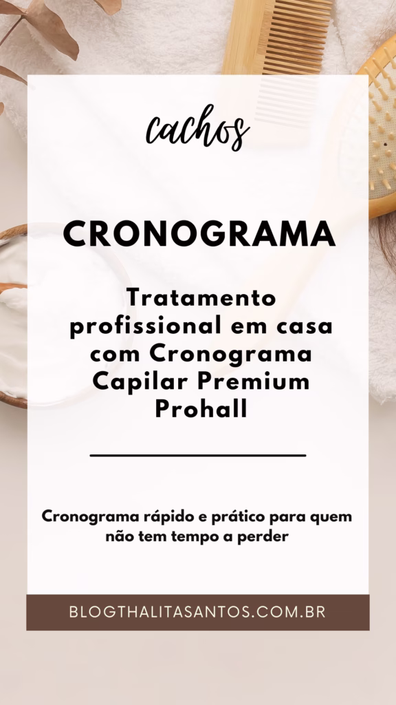cronograma capilar premium kit 3 ampolas prohall