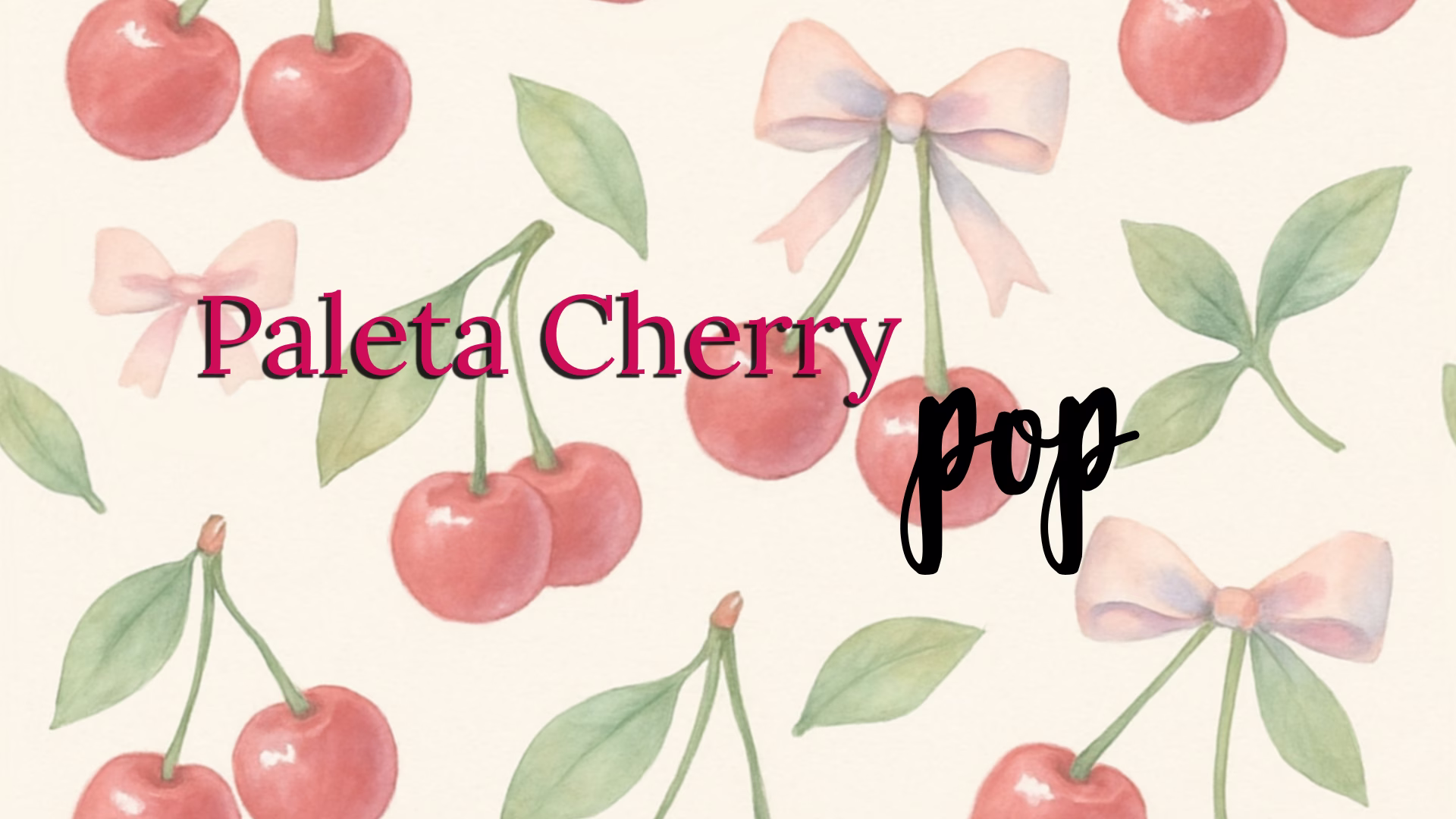 A Paleta Ludurana Cherry Pop é boa? Resenha sincera sobre a pigmentação