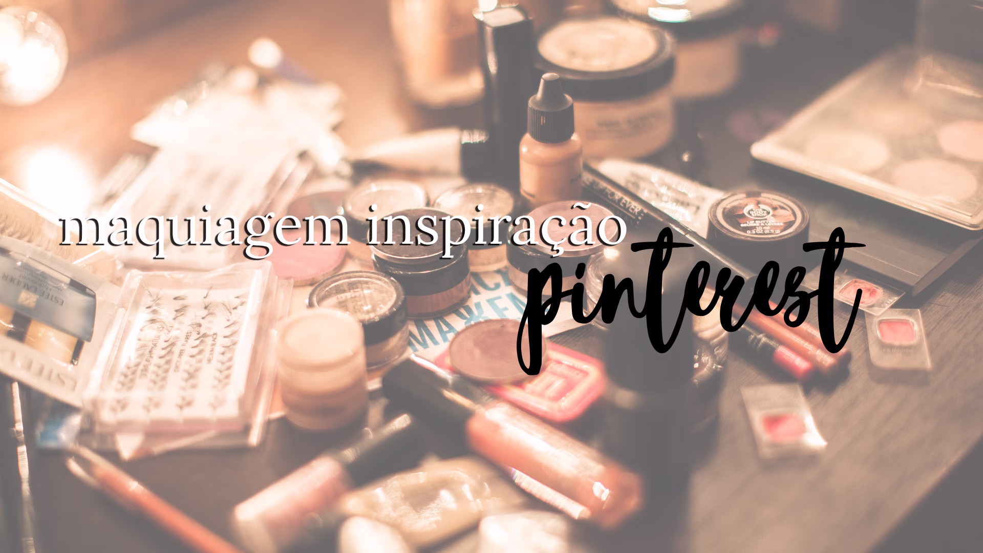 Maquiagem inspirada no Pinterest
