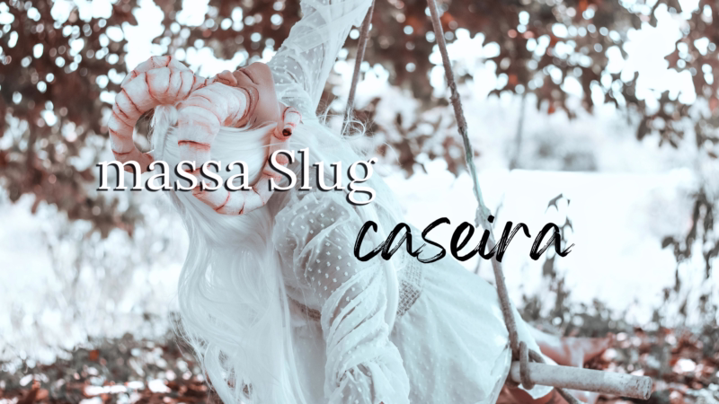 Massa Slug caseira para maquiagem artística